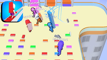 Bridge Race - All Levels Gameplay Android,ios (Levels 9-11)