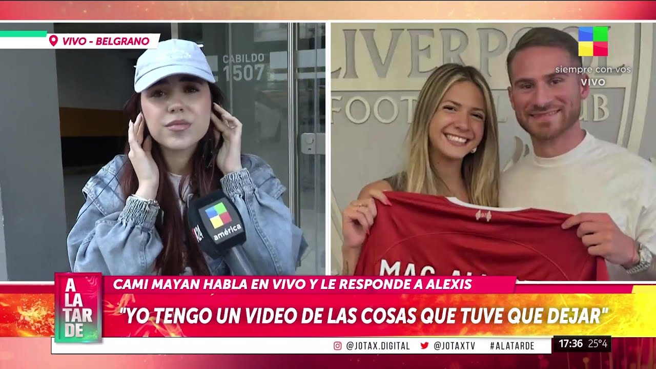 📢 CAMI MAYAN habló sobre SU SEPARACIÓN de Alexis Mac Allister: 