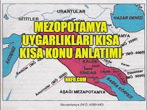 Mezopotamya Uygarlıkları Özellikleri Kısaca Konu Anlatımı