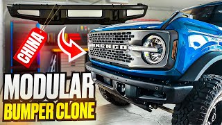 Ford Bronco Modular Bumper Alternative vs OEM