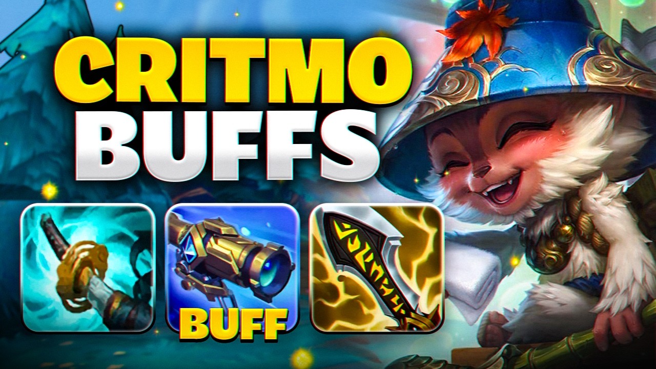 THESE CRITMO BUFFS ARE AMAZING FOR TEEMO ADC
