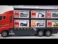 15 Types Working Cars Tomica｜Popular Vehicles Unboxing &amp; Organizing into Tomica Convoy