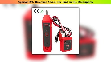 Review UNI-T UT682 Series Wire Tracker Toner Probe Telephone Line Network Cable  Ethernet LAN Teste