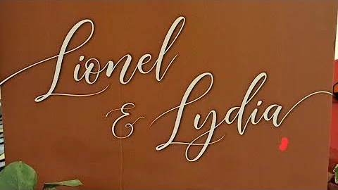 The Wedding of Lionel and Lydia @Thomas See