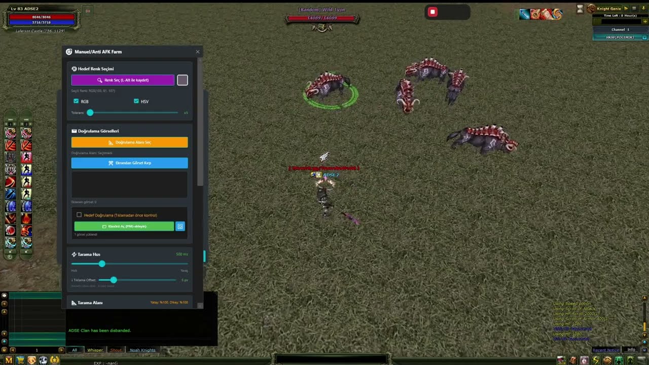 GALAKSİNİN EN İYİ Manuel/Anti AFK Farm'ı (: - ADSE Macro