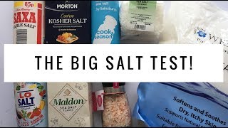 Best Salt for Watercolors? Testing 8 Different Salts
