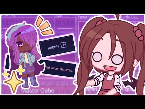 Does anyone have any offline/import codes of Gacha ocs that look like these  examples? : r/GachaUnity