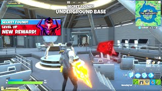 NEW Secret UNDERGROUND BASE Location in Fortnite! (UPDATE)