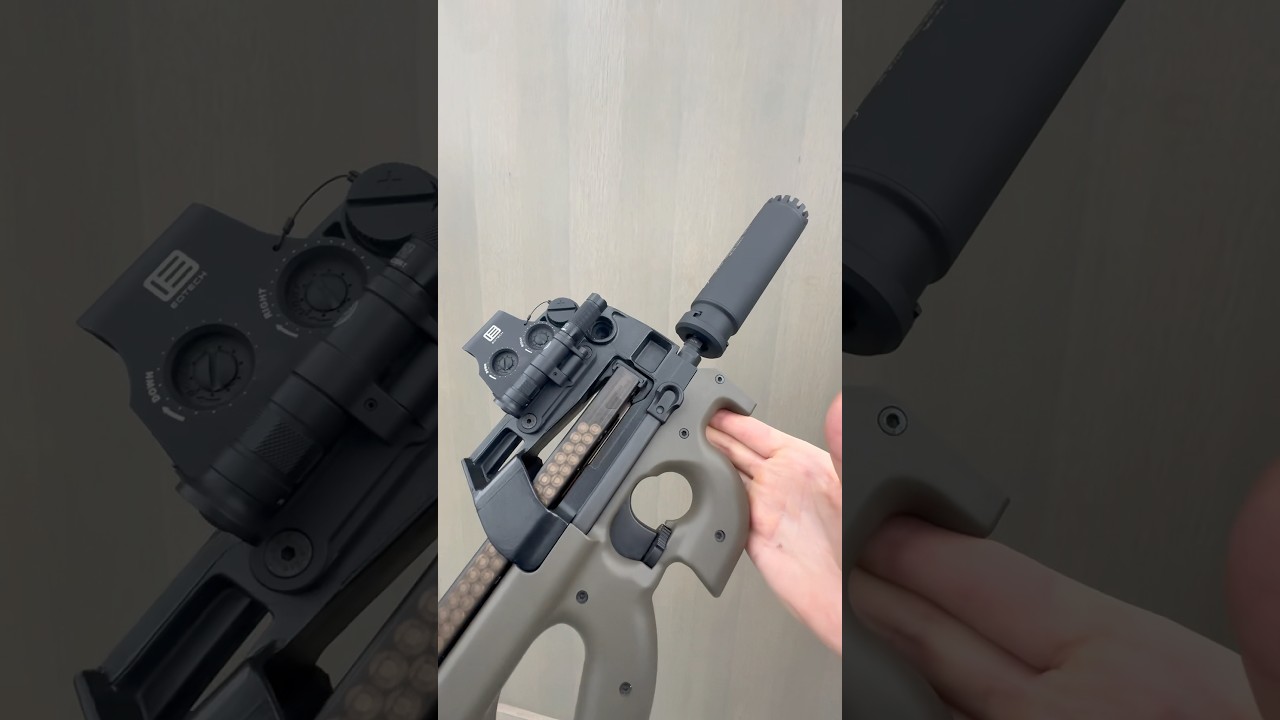 The P90 was made for an alien invasion