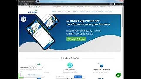 AliceBlue online POA