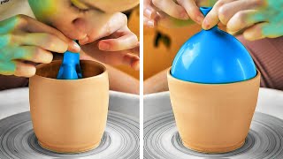 Satisfying Clay Pottery || Amazing Clay Crafts You Can Easily Repeat