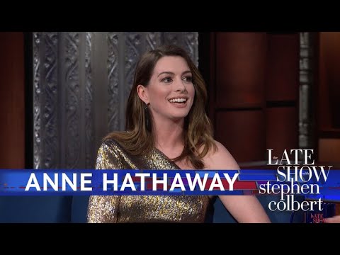 Anne Hathaway Rewatches Her First Commercial