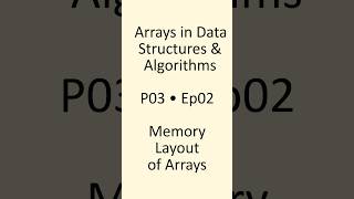 Memory Layout of Arrays | DSA P0302 | Contiguous Memory