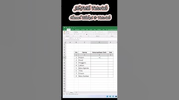 Cara Membuat Simbol Centang Pada Ms. Office Excel #shortsvideo  #tutorial #trending #short