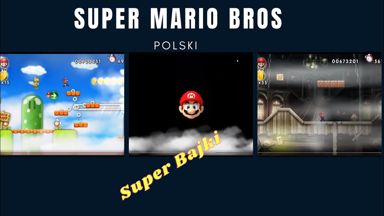 Bajki Mario Dla Dzieci Po Polsku Super Mario Bros Polskie Bajki 🌞 bajki po polsku 🦊 dla dzieci 🥰 Mario