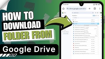 How to Download Folder from Google Drive in Mobile