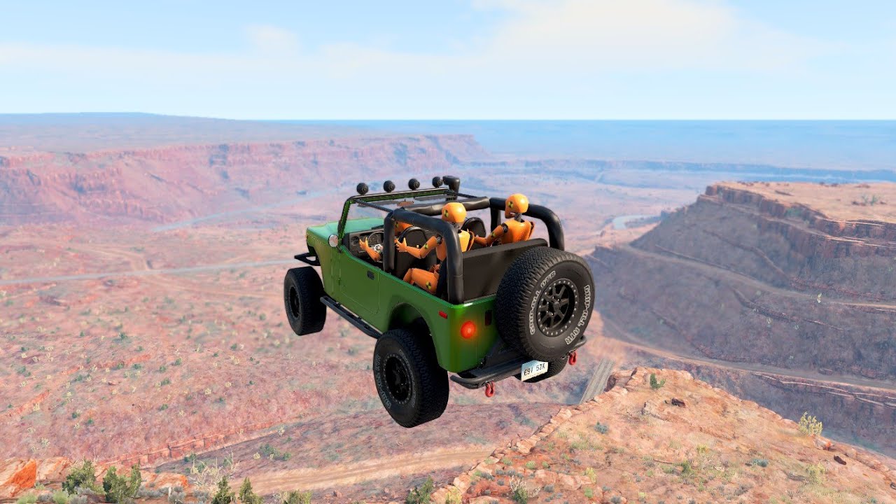 Realistic High-speed  Car Crashe in BeamNG.Drive #25