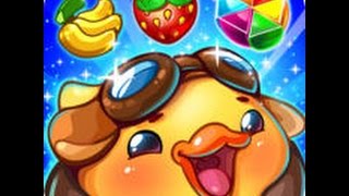 Juicy Gems - Explosive Fruit Puzzler level 1~6 screenshot 1