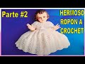 VESTIDO - ROPON a GANCHILLO para niño Dios - parte 2