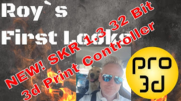 3/3 SKR 1.3 + TMC2208 3d printing test at 100 mms