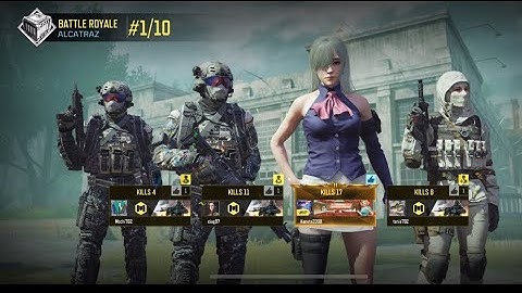 17 Kill Alcatraz win! CODM