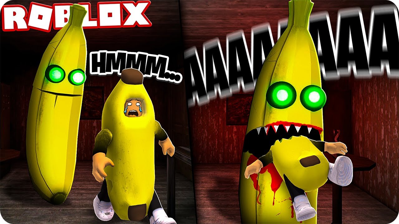 ¡¡MASSI ESCAPA DEL PLÁTANO ASESINO EN ROBLOX!! 🍌😱
