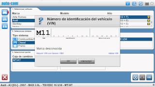 Diagnosis autocom