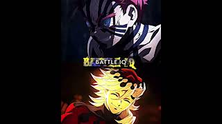 Akaza vs Douma #anime #demonslayer #sigma #4k #vs #battle #marvel #dc #saitama #goku #animeedit #1v1