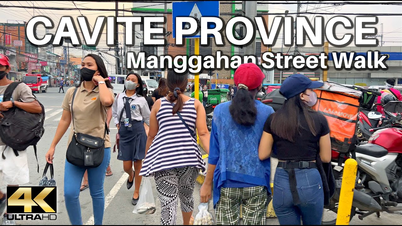 Real Street Scenes ASMR from the Cavite Province Philippines [4K]