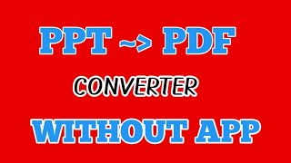 Convert PPT to PDF in Mobile Without App Convert | Powerpoint to PDF in Mobile Without App #shorts screenshot 3