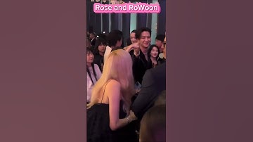 Rose and RoWoon bestie’s ❤️#blackpink #sf9 #rosé #rowoon #rowoonsf9 #korea