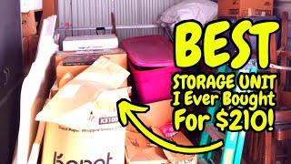 The BEST Storage Unit I Have EVER Bought For $200! | Extra Space Storage Unit Auction!