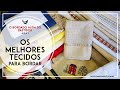 O BORDADO além do bastidor! Aula 1: TECIDOS PARA BORDAR. Curso de bordado grátis para iniciantes!