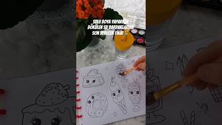 Sulu Boya Yapımını Kolaylaştıracak Fikir 🎨 İhtiyacımız olan tek şey bir balon sadece #keşfet #reels