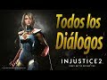 Injustice 2 | Español Latino | Todos los Diálogos | Super Girl | PS4 |