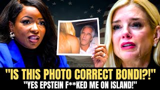 Jasmine Crockett PRESSES Pam Bondi Over Epstein Files