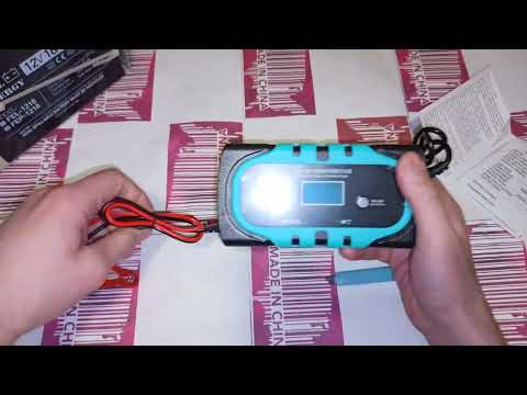 Интеллектуальное зарядное устройство 12v 10a для свинцово/кислотных аккумуляторов с AliExpress