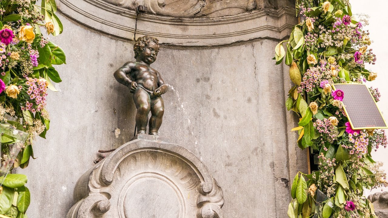 รูปปั้นแมนิเกนพีส (Manneken Pis) สัญลักษณ์เเห่งบรัสเซลส์ - เที่ยวต่างประเทศ เที่ยวรอบโลก