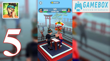 Slap Kings - Gameplay Walkthrough Part 5 (Stage 101 - 125)(iOS, Android)