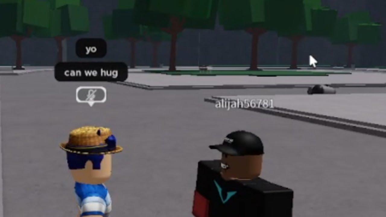 KISSING PPL IN THE STRONGEST BATTLEGROUNDS ROBLOX - YouTube