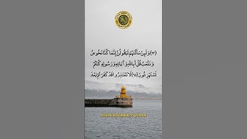 سورة التوبة الآية 64-65 تلاوة الشيخ سعود الشريم