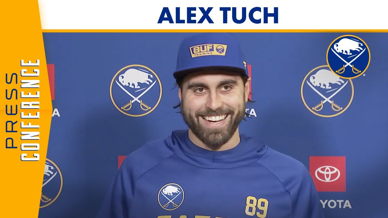 Ahead of wearing throwback jersey he loved as kid, Alex Tuch relives  journey to Sabres