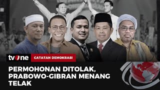 [FULL] Permohonan Ditolak, Prabowo-Gibran Menang Telak | Catatan Demokrasi tvOne