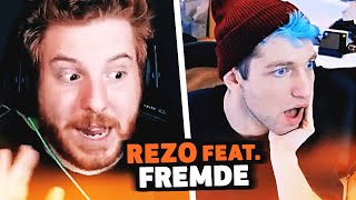 Unge REAGIERT auf REZO macht einen SONG mit FREMNDEN 🎵 ungespielt Reaktion