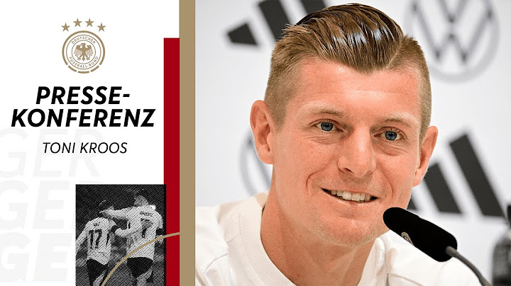 🎙️ Pressekonferenz der Nationalmannschaft mit Toni Kroos