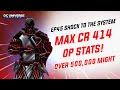 Dcuo max cr414 stats
