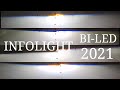 Новые модели Bi LED линз INFOLIGHT 2021: G5 led, G13, G14, G15, Deluxe - распаковка и настенный тест
