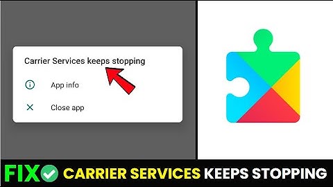 Carrier Services Keeps Stopping Problem Fix✅ || Carrier Services Stopped Solution (All Mobiles)