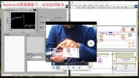 LABVIEW ARDUINO 溫度可燃氣體監控