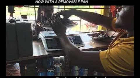 The new Aclas PS6X scale, now with a removable pan.